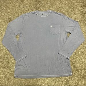Men’s johnnie-O Long Sleeve Pocket Tee Size L